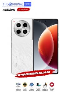 Tecno Camon 30 | 8GB RAM | 256GB Storage | PTA Approved | 12 Months Warranty | White | The Original Bro Mobiles - TOB23